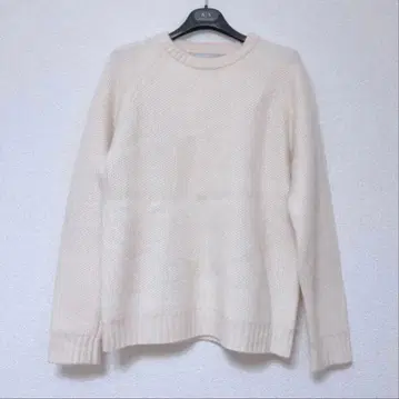 에스트네이션 캐시미어 쿨 니트 L