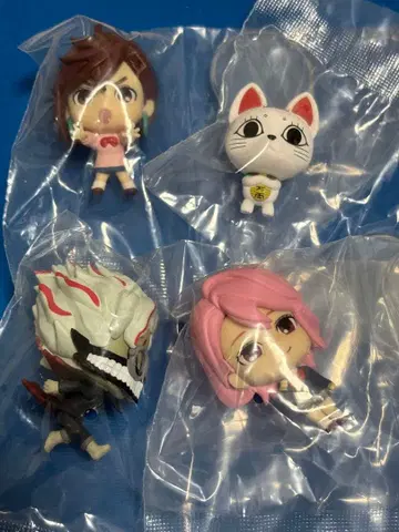 단단단 캡슐 피규어 컬렉션 4체 세트