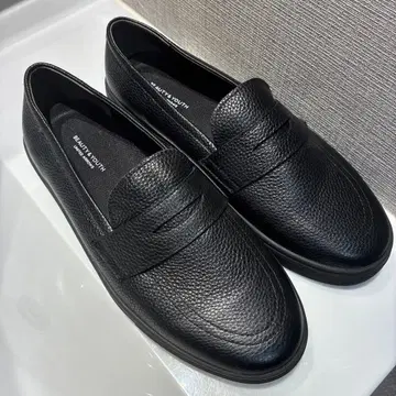 BEAUTY & YOUTH 코인 로퍼 스니커즈 26cm 블랙