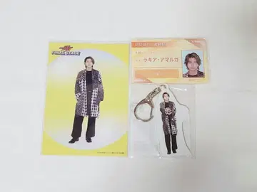 미개봉 가면라이더 가브 FS 라키아 쇼지 코헤이 브로마이드 사원증 키링