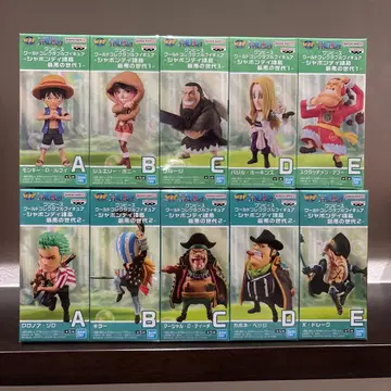 [원피스] 월드 컬렉터블 피규어 샤봉디 제도 최악의 세대 1&2