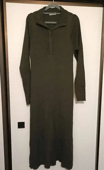 crewre 프론트 플라이니트 원피스 size1