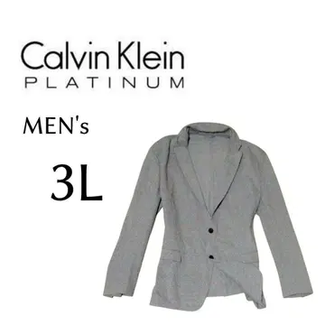 Calvin Klein PLATINUM 테일러드 자켓 라이트 gray