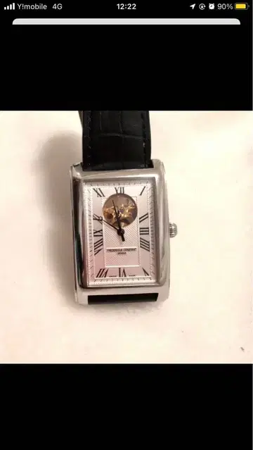 카레 오픈 하트 자동 와인딩 시계 설명서 포함