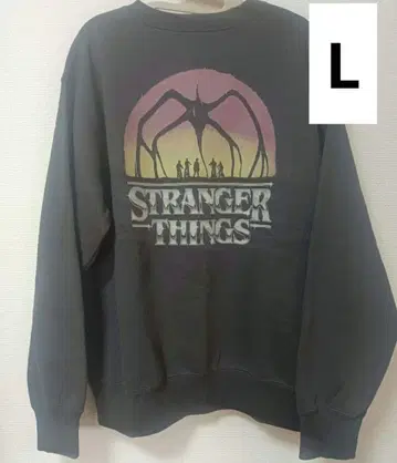 GU 기묘한 이야기 맨투맨 풀오버 L 넷플릭스