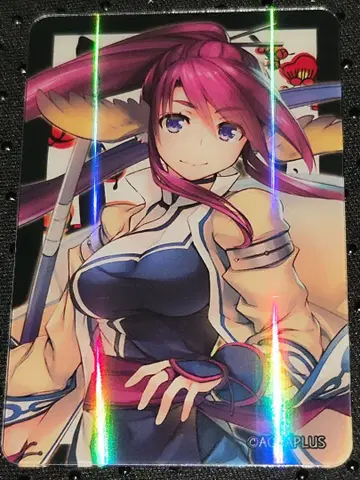 우타와레루모노 NewType 신주쿠 콜라보 카페 아크릴 카드 토우카 홀로