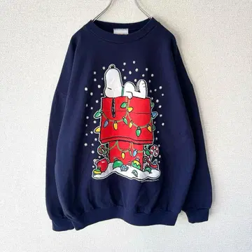 PEANUTS 캐나다제 스누피 크리스마스 캐릭터 스트릿 XL