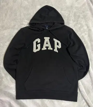 [ GAP ] 갭 후드 부착 후드티 블랙 S 사이즈