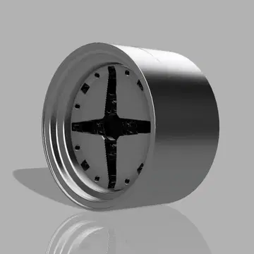 1/24 프라모델 휠 실루엣 타입