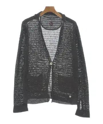 사이드 슬로프 가디건 남성용