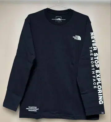 THE NORTH FACE 긴팔 티셔츠 블랙 M 사이즈