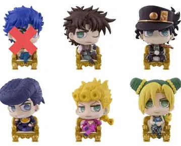 죠죠 월드 죠죠콜렉션 가챠 5종 세트