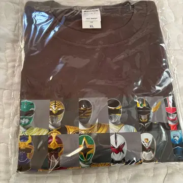 미개봉 새상품 슈퍼 전대 T셔츠 역대 추가 전사 대집합 XL 사이즈