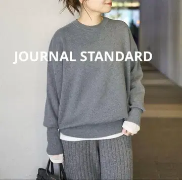 JOURNAL STANDARD TEXBRID 크루 풀오버