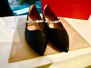 [ 미사용 새상품 ] 블랙 비쥬 펌프스 오리엔탈 트래픽