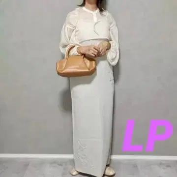 시마무라 chana 코드 자수 스커트