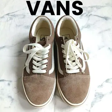 반스 스웨이드 스니커즈 베이지 올드스쿨 24.5