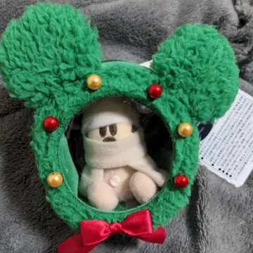 도쿄 데이즈니랜드 크리스마스 미키 리 스 파우치 릴린린 세트