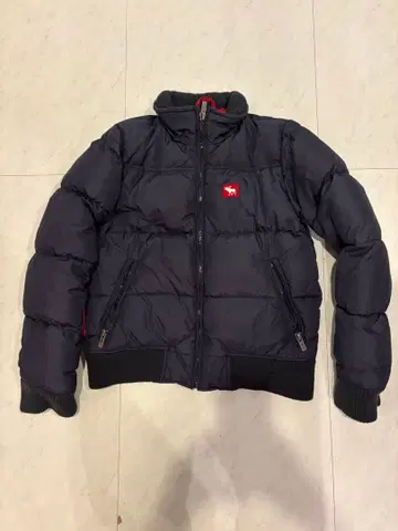 네이비 다운 자켓 M 사이즈