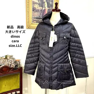 새상품 고급 빅 사이즈 dinos cara 다운 코트