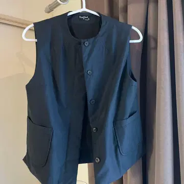 Margaret Howell 블랙 베스트 M 이너 타입