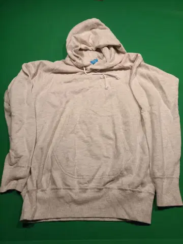 good on 라이트 베이지 후드티 Medium