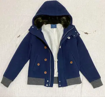 [STUDIOUS] 일본제 멜톤 후드 코트 남성용 1 / 여성용 M 상당