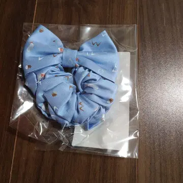 귀멸의 칼날 자카드 리본 스크런치 (리뉴얼) 하시비라 이노스케