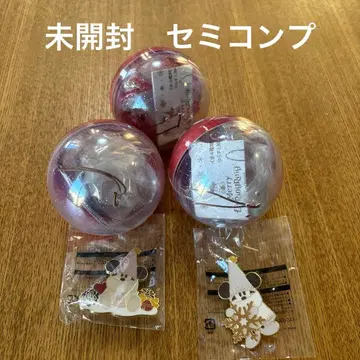 디즈니 릴린린 크리스마스 2025 캡슐 토이 세미 컴프 세트