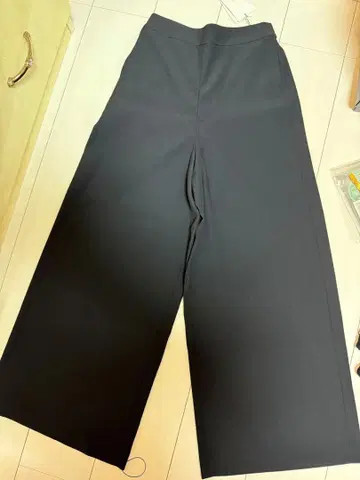 m-i-d 블랙 와이드 팬츠 사이즈 34