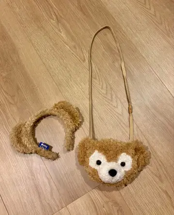 더피 머리띠와 미니백 세트