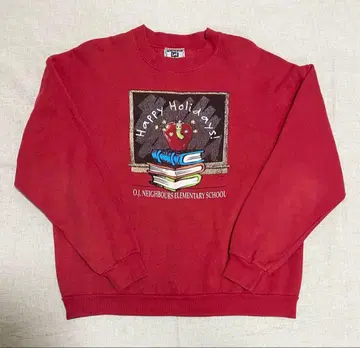 [ Lee ] 90s USA제 프린트 맨투맨 (사이즈: XL)