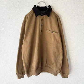 Scandia Woods 하프 버튼 엘르 터치 아메카지 L