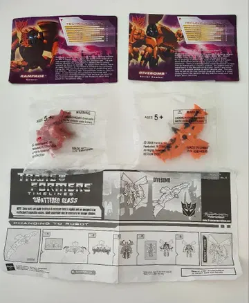 트랜스포머 봇콘 2008 다임봄 & 페이지 미개봉품