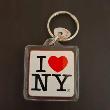 I NY 아크릴 키링