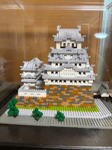 나노 블록 화이트 히메지성