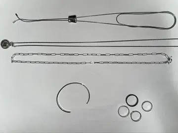 목걸이 반지 뱅글 세트