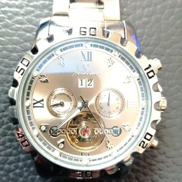 pederner 자동 와인딩 손목시계 투르비옹 거의 새상품!