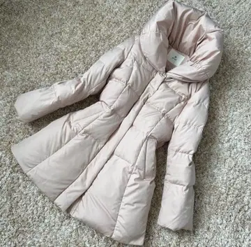 ef-de 에프데 여배우 다운 코트 A라인 볼륨 컬러