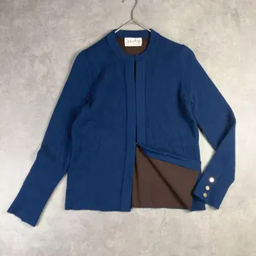 레리타주 마르티니크 캐시미어 블렌드 가디건 골드 버튼 출퇴근