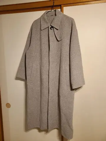 Mila Owen 헤링본 롱 코트