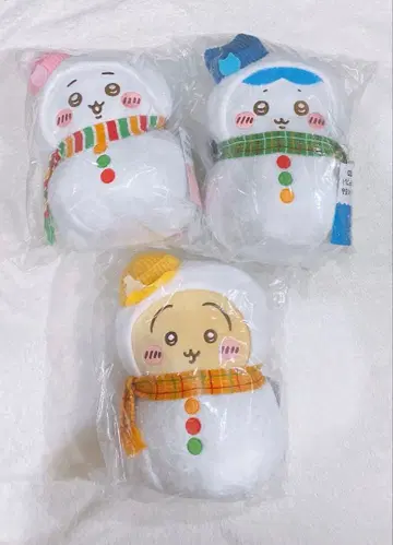 치이카와 (먼작귀) 에니마이 복권 A상 B상 C상 봉제 인형 3개 세트