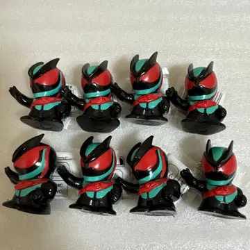 가면라이더 제츠 스쿠이 인형 미니 피규어 8개 세트