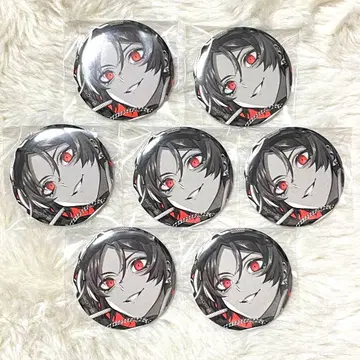 이레귤러즈 캔뱃지 리우라 AIM&RHYME 모노크롬 7개 솔로 원맨