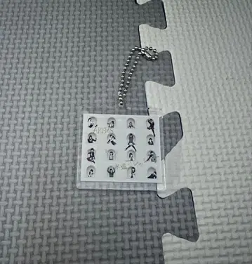 AKB48 재킷 사진 키링 영원한 프레셔