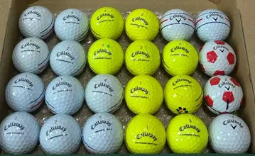 캘러웨이 크롬 소프트 골프공 24개 로스트볼 혼합