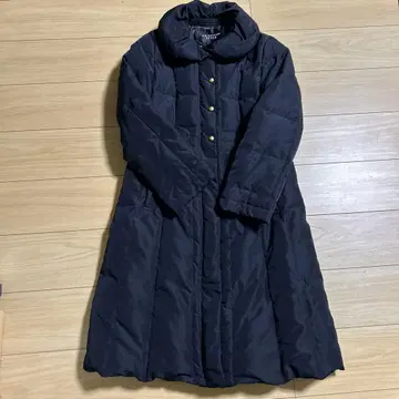 새상품급 koji watanabe 도쿄 스타일 다운 코트 롱 L 블랙