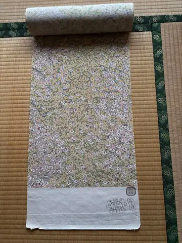 옷감 탄고 크레이프 원단 순수 실크 미사용