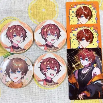 스타폴라 쿠니 세트 캔뱃지 트레이딩 카드