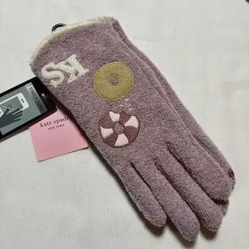 케이트 스페이드 스마트폰 대응 장갑 (도넛 핑크)